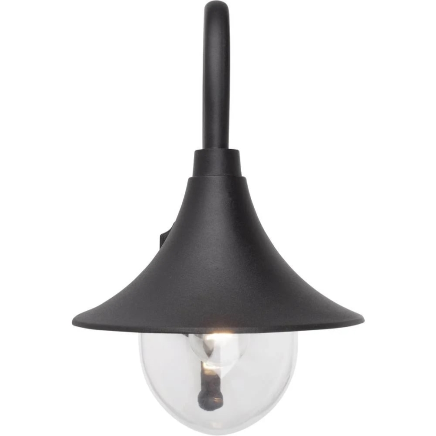 Brilliant - Venkovní nástěnná lampa BERNA 1xE27/60W/230V IP44 černá