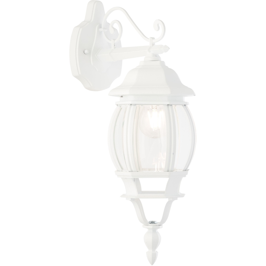 Brilliant - Venkovní nástěnná lampa ISTRIA 1xE27/60W/230V IP23 bílá