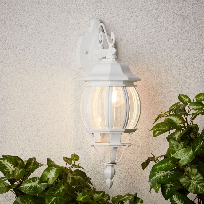 Brilliant - Venkovní nástěnná lampa ISTRIA 1xE27/60W/230V IP23 bílá