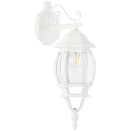 Brilliant - Venkovní nástěnná lampa ISTRIA 1xE27/60W/230V IP23 bílá