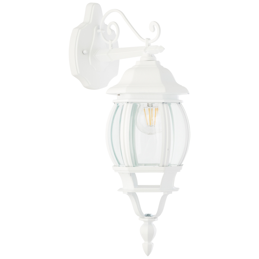 Brilliant - Venkovní nástěnná lampa ISTRIA 1xE27/60W/230V IP23 bílá