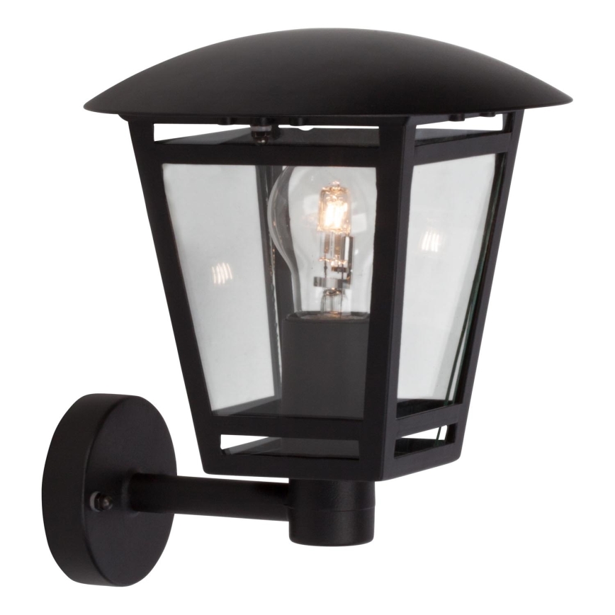 Brilliant - Venkovní nástěnná lampa RILEY 1xE27/40W/230V IP44 černá