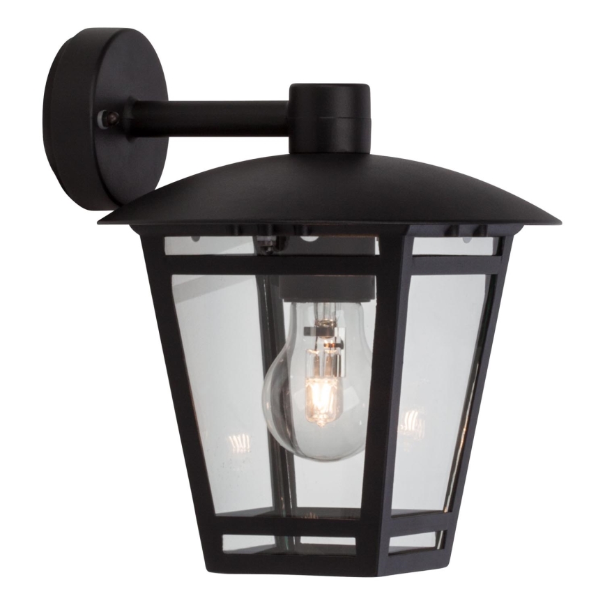 Brilliant - Venkovní nástěnná lampa RILEY 1xE27/40W/230V IP44 černá