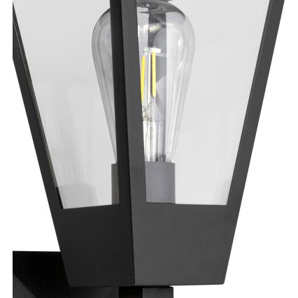 Brilliant - Venkovní nástěnná lampa WESTDLIFF 1xE27/20W/230V IP44 antracit