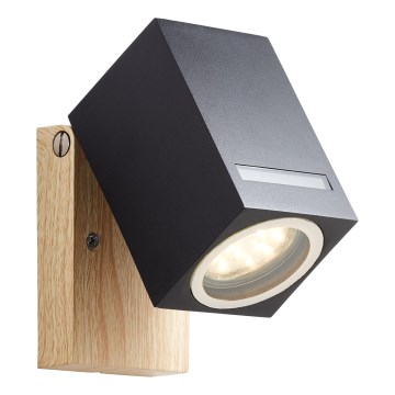 Brilliant - Venkovní nástěnné svítidlo GALENI 1xGU10/20W/230V IP44