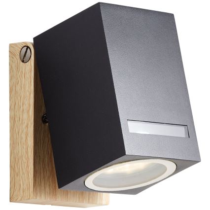 Brilliant - Venkovní nástěnné svítidlo GALENI 1xGU10/20W/230V IP44