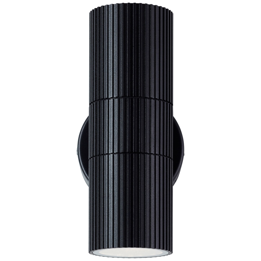 Brilliant - Venkovní nástěnné svítidlo KEOLA 2xGU10/10W/230V IP44 černá
