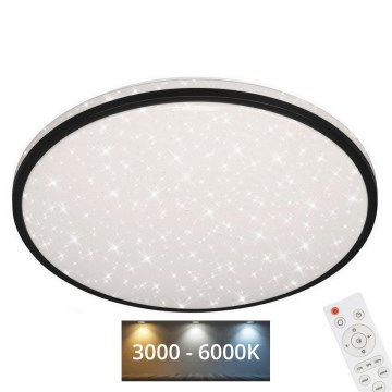 Brilo 3447-315 - LED Stmívatelné stropní svítidlo STARRY SKY LED/80W/230V 3000-6000K + dálkové ovládání