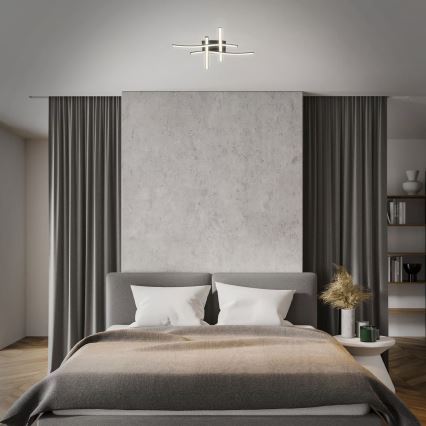 Brilo 3677-045 - LED Stropní svítidlo LED/14,4W/230V černá