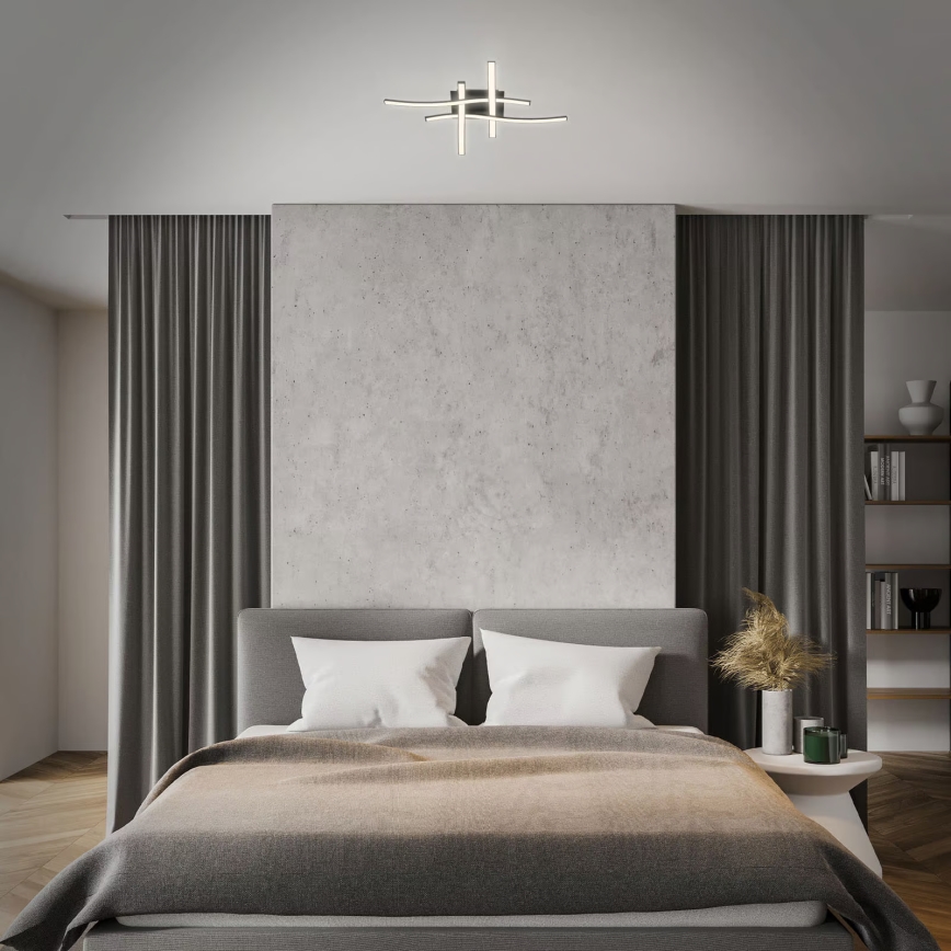 Brilo 3677-045 - LED Stropní svítidlo LED/14,4W/230V černá