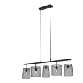 Brilo 4076-055 - Lustr na lanku RETRO 5xE14/40W/230V