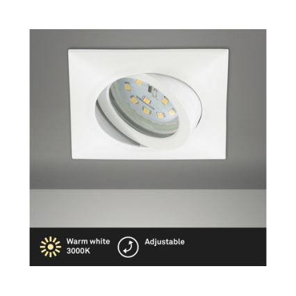 Brilo - LED Koupelnové podhledové svítidlo LED/5W/230V IP23 bílá