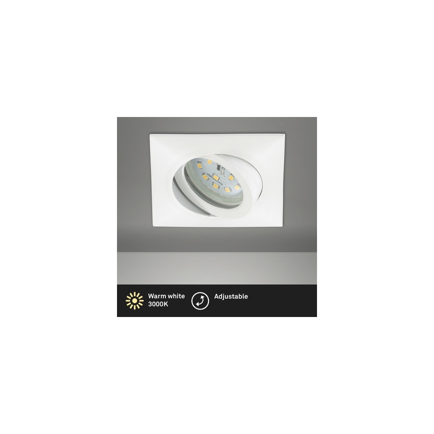 Brilo - LED Koupelnové podhledové svítidlo LED/5W/230V IP23 bílá