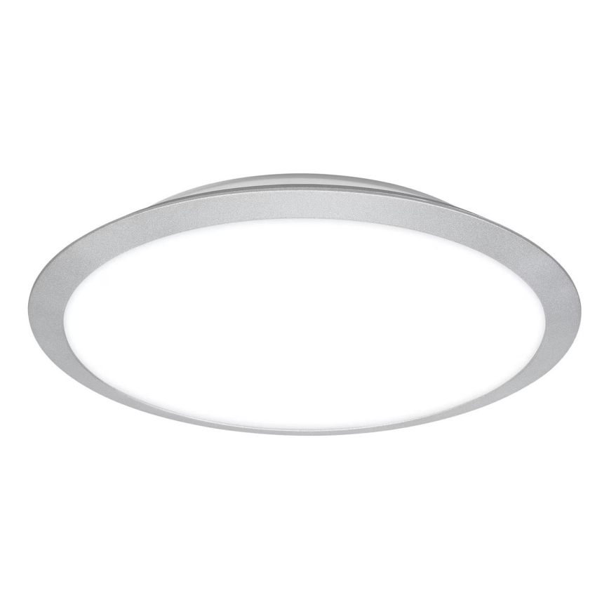 Brilo - LED Koupelnové stropní svítidlo CTS LED/21W/230V 3000/4000K IP44 pr. 37 cm matný chrom