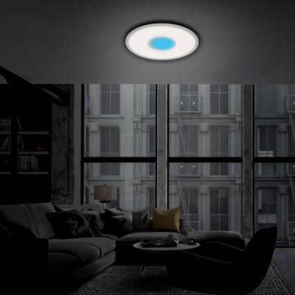 Brilo - LED RGB Stmívatelné stropní svítidlo CENTRO LED/24W/230V 2700-6500K Wi-Fi Tuya + dálkové ovládání