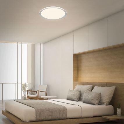 Brilo - LED RGB Stmívatelné stropní svítidlo LED/40W/230V 3000-6500K + dálkové ovládání