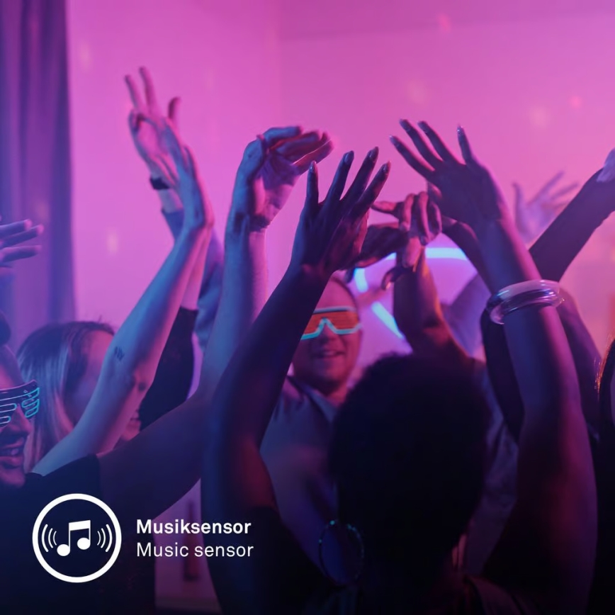 Brilo - LED RGBIC Stmívatelná nabíjecí stolní lampa TARA LED/6W/5V 3000-6500K Wi-Fi Tuya + dálkové ovládání