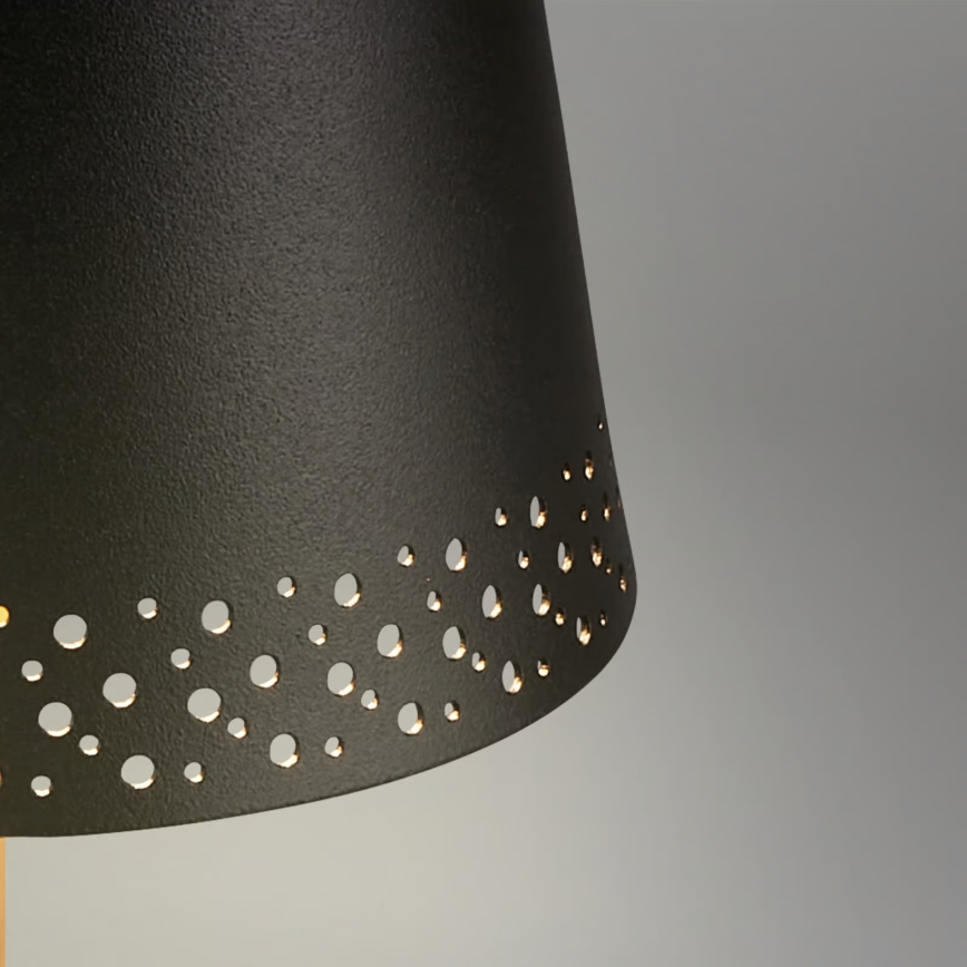 Brilo - LED Stmívatelná nabíjecí dotyková venkovní stolní lampa KIKI LED/2,6W/5V IP44 2600 mAh černá