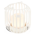 Brilo - LED Stmívatelná nabíjecí venkovní stolní lampa LED/2W/5V IP44 bílá