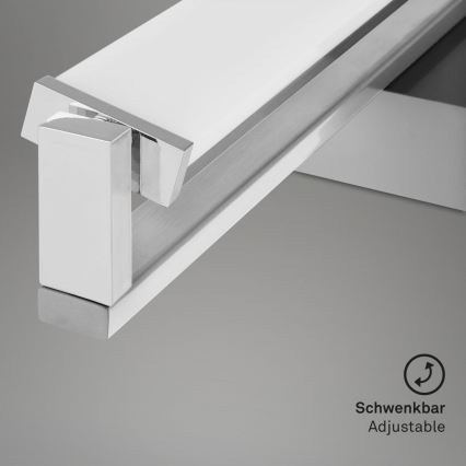 Brilo - LED Stmívatelné nástěnné svítidlo LED/18W/230V 2700-4000K stříbrná