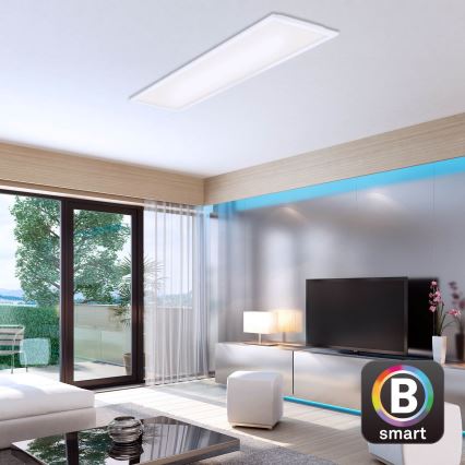 Brilo - LED Stmívatelné stropní svítidlo PIATTO LED/28W/230V 3000-6500K Wi-Fi Tuya + dálkové ovládání