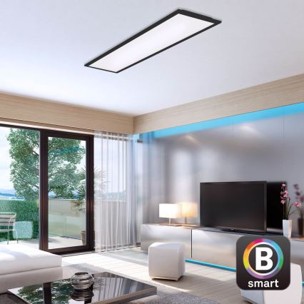 Brilo - LED Stmívatelné stropní svítidlo PIATTO LED/28W/230V 3000-6500K Wi-Fi Tuya + dálkové ovládání