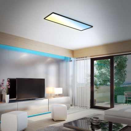 Brilo - LED Stmívatelné stropní svítidlo SLIM LED/23W/230V 2700-6500K + dálkové ovládání