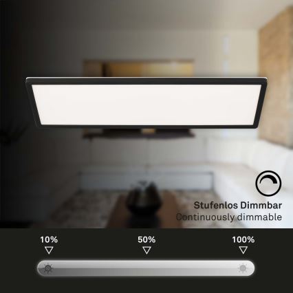 Brilo - LED Stmívatelné stropní svítidlo SLIM LED/23W/230V 2700-6500K + dálkové ovládání