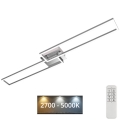Brilo - LED Stmívatelný přisazený lustr FRAME 2xLED/20W/230V 2700-5000K + dálkové ovládání