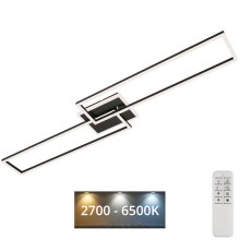 Brilo - LED Stmívatelný přisazený lustr FRAME 2xLED/20W/230V 2700-6500K + dálkové ovládán
