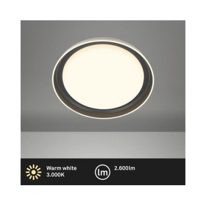 Brilo - LED Stropní svítidlo IJUS LED/24W/230V 3000K pr. 43 cm