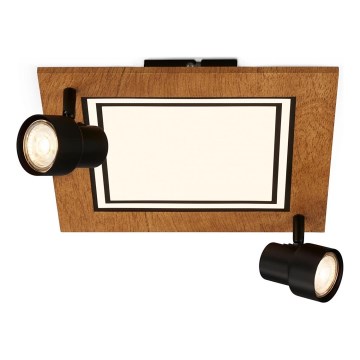 Brilo - LED Stropní svítidlo LED/12W/230V + 2xGU10/9W 3000K
