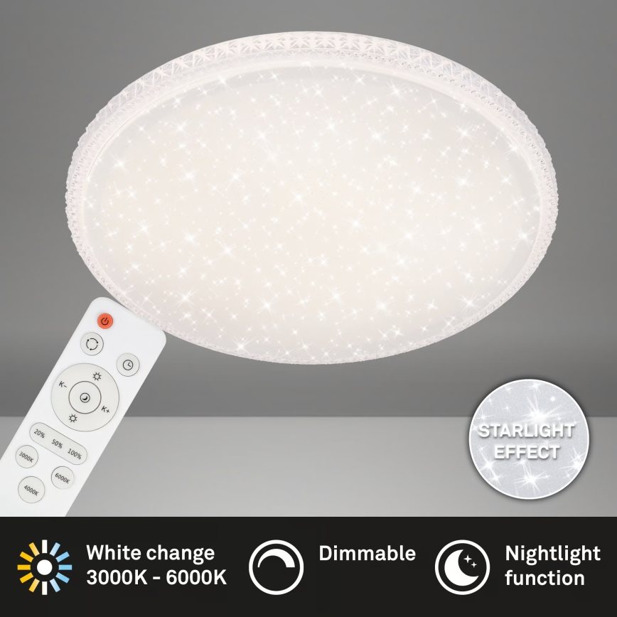 Brilo - LED Stropní svítidlo LED/48W/230V pr. 60 cm
