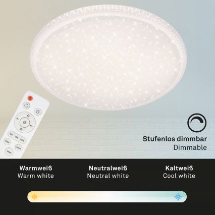 Brilo - LED Stropní svítidlo LED/48W/230V pr. 60 cm
