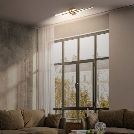 Brilo - LED Stropní svítidlo TINKA LED/21W/230V 3000K černá