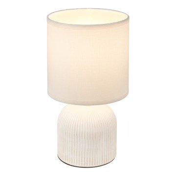 Brilo - Stolní lampa INO 1xE14/10W/230V bílá