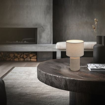 Brilo - Stolní lampa INO 1xE14/10W/230V bílá