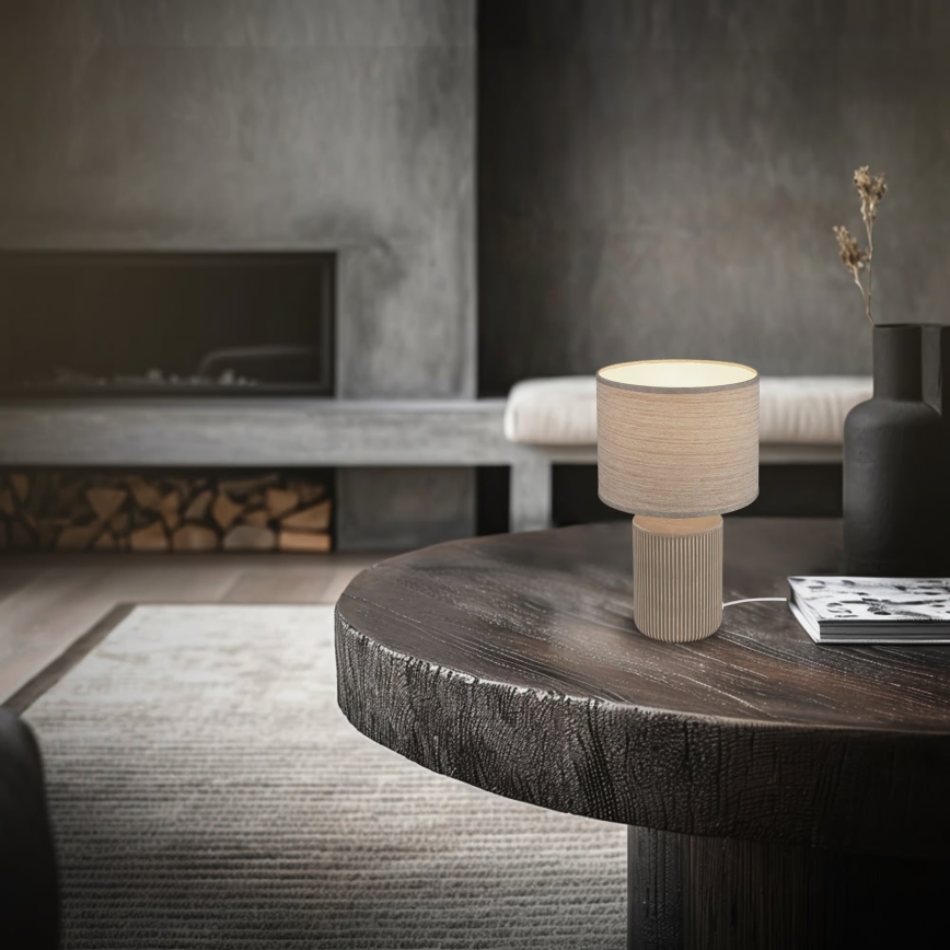 Brilo - Stolní lampa INO 1xE14/10W/230V bílá