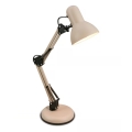 Brilo - Stolní lampa PIXA 1xE14/25W/230V béžová