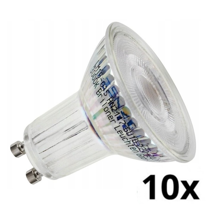 Briloner 0548-003 - SADA 10x LED Žárovka GU10/3,5W/230V 3000K