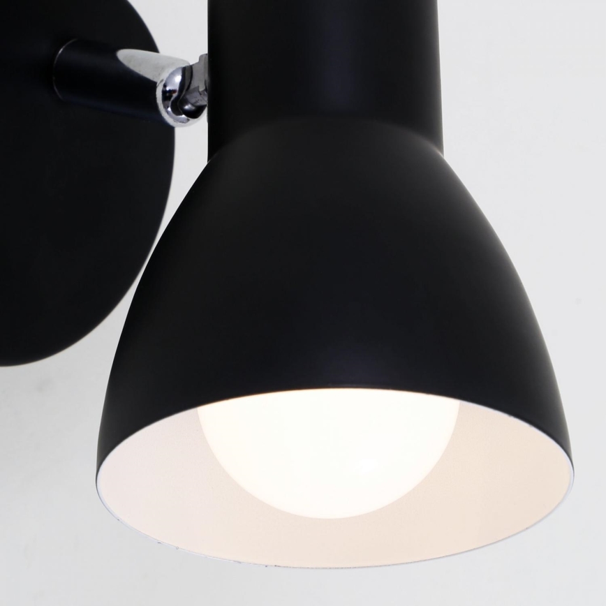 Briloner 10698889 - Nástěnné bodové svítidlo 1xE14/25W/230V černá