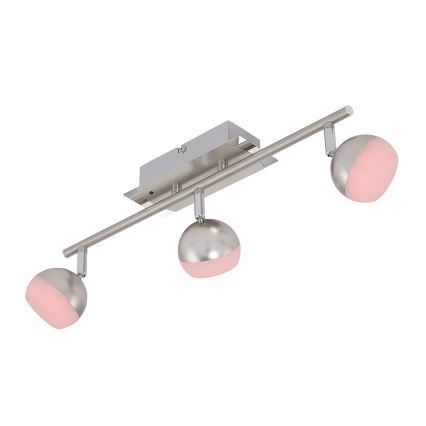 Briloner 2040-032 - LED RGB Stmívatelné bodové svítidlo 3xLED/3,3W/230V + dálkové ovládání