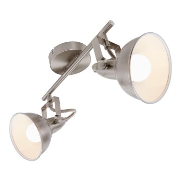 Briloner 2049-022 - Bodové svítidlo SOFT 2xE14/40W/230V matný chrom