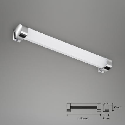 Briloner 2059-018 - LED Koupelnové osvětlení zrcadla SPLASH LED/8W/230V IP44