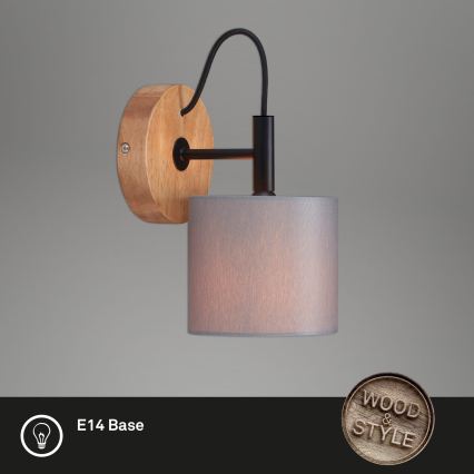 Briloner 2075-014 - Nástěnné svítidlo RHON 1xE14/25W/230V