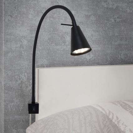 Briloner 2080-015 - LED Nástěnná lampa COMFORT LIGHT 1xGU10/5W/230V černá