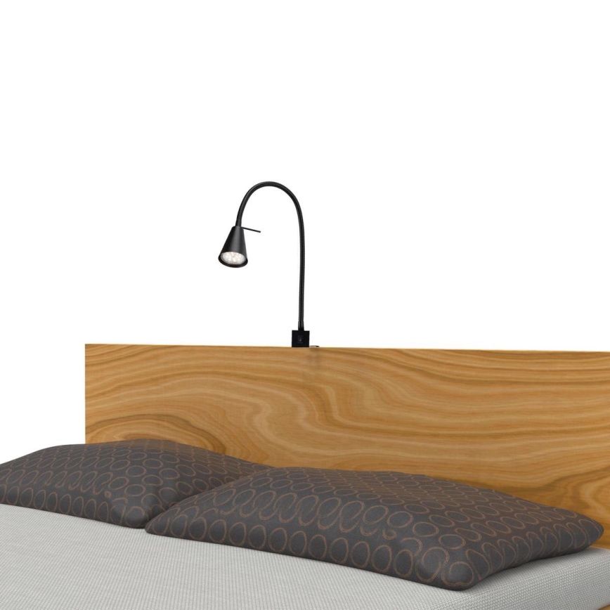 Briloner 2080-015 - LED Nástěnná lampa COMFORT LIGHT 1xGU10/5W/230V černá