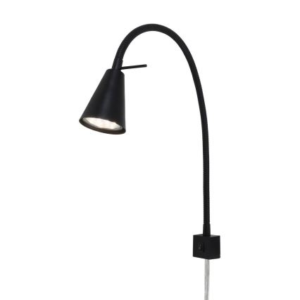 Briloner 2080-015 - LED Nástěnná lampa COMFORT LIGHT 1xGU10/5W/230V černá