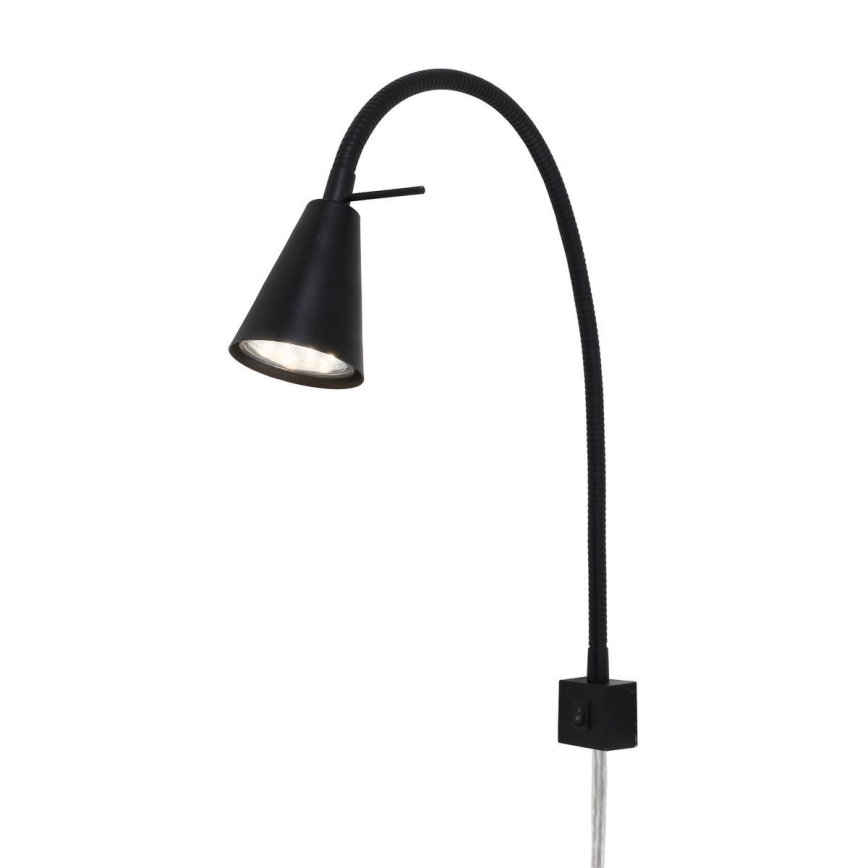 Briloner 2080-015 - LED Nástěnná lampa COMFORT LIGHT 1xGU10/5W/230V černá