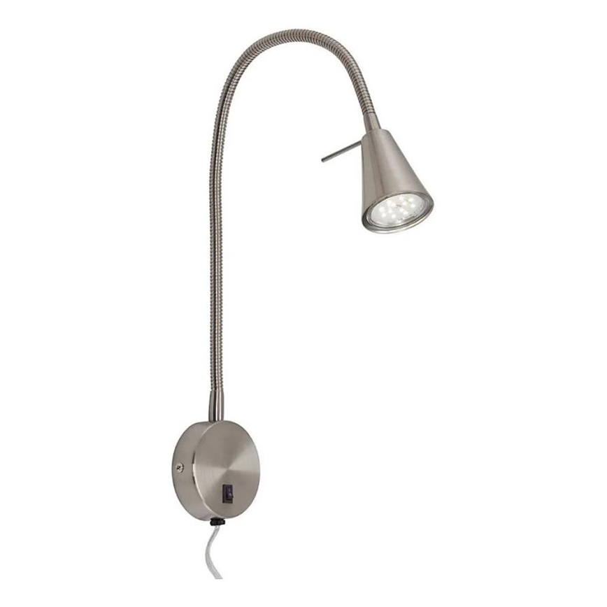 Briloner 2082-012 - LED Nástěnná lampa COMFORT LIGHT 1xGU10/5W/230V matný chrom